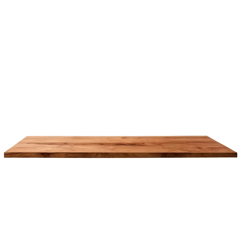 counter of an expensive wooden table