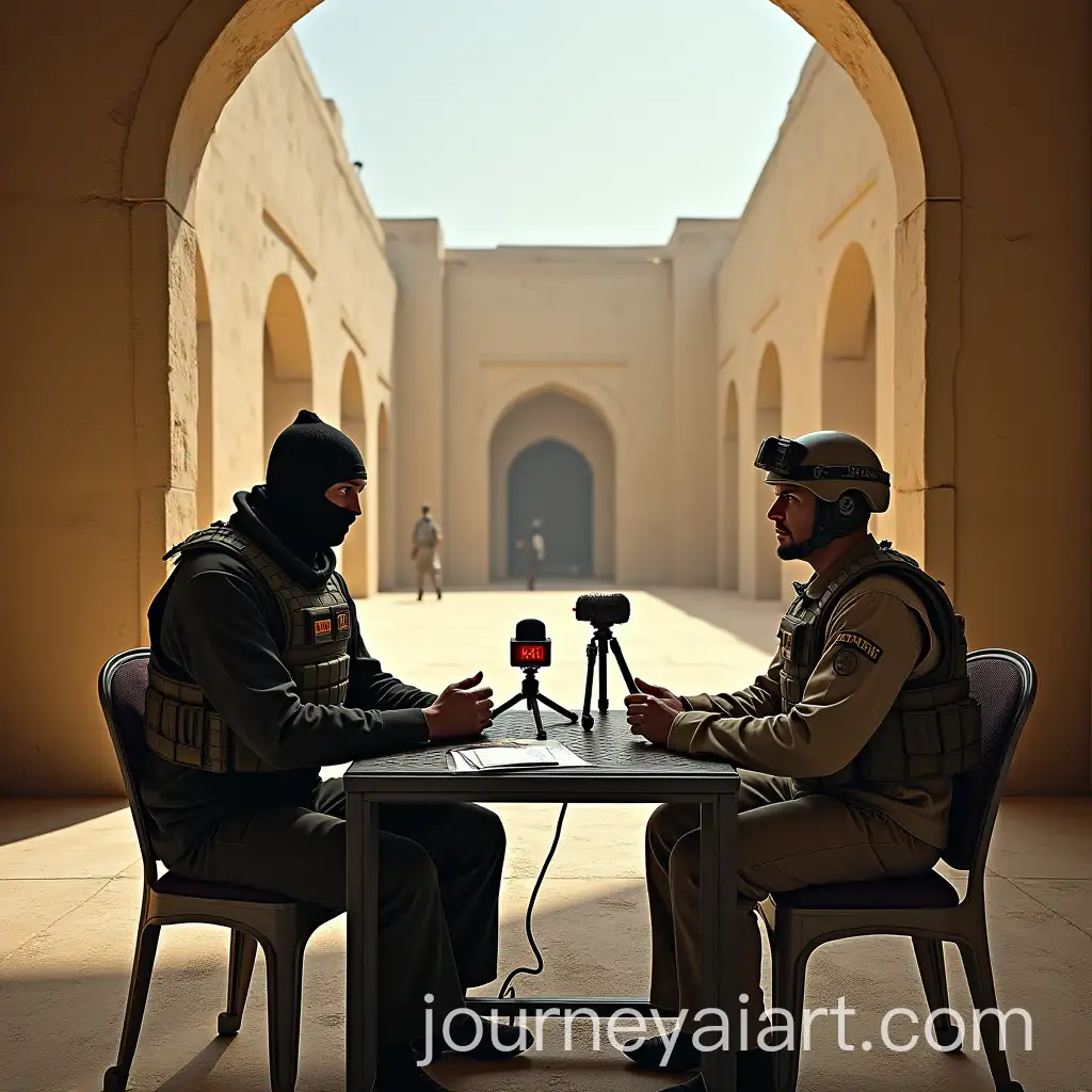 CounterStrike-AI-Art-Prompt-Expansion2-Interview-Scene-at-Bombsite-A-with-Terrorist-and-CounterTerrorist