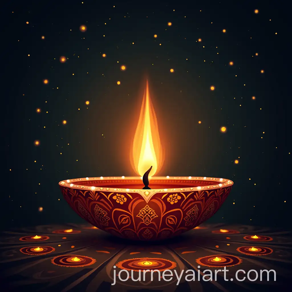 Joyful-Diwali-Celebration-with-Colorful-Fireworks