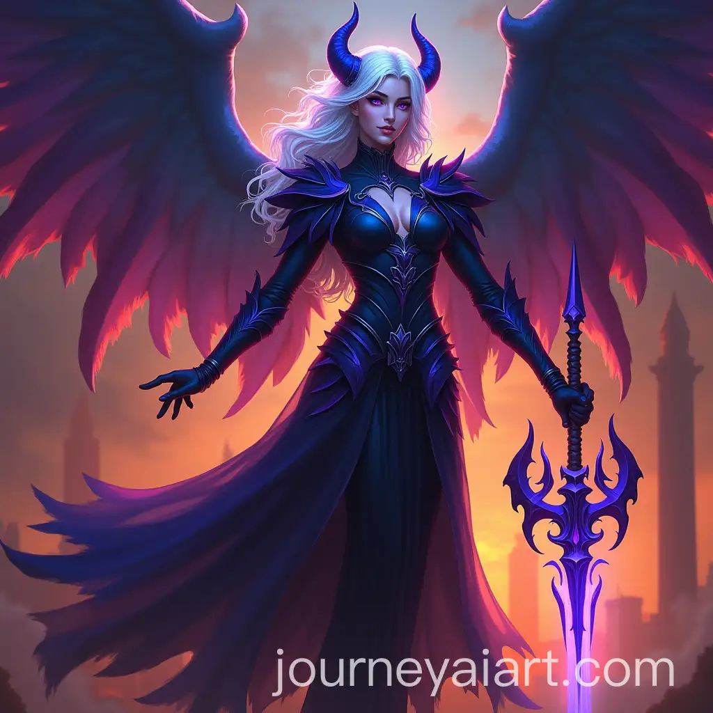 Nightborne-Archangel-Wielding-Fire-and-Shadow-Powers