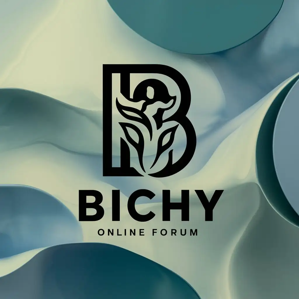 I need a logo for my online forum called Bichy, a growth and personal development forum