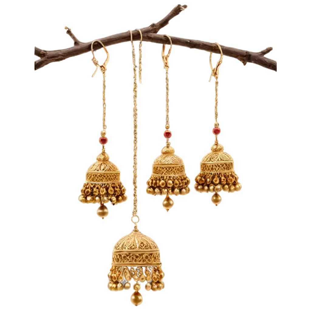 PNG-Image-Many-Attractive-Jhumka-on-Tree