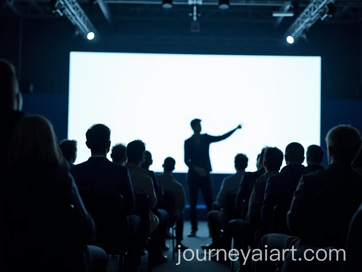 Tech-Conference-Speaker-Presenting-to-Attendees-in-Auditorium