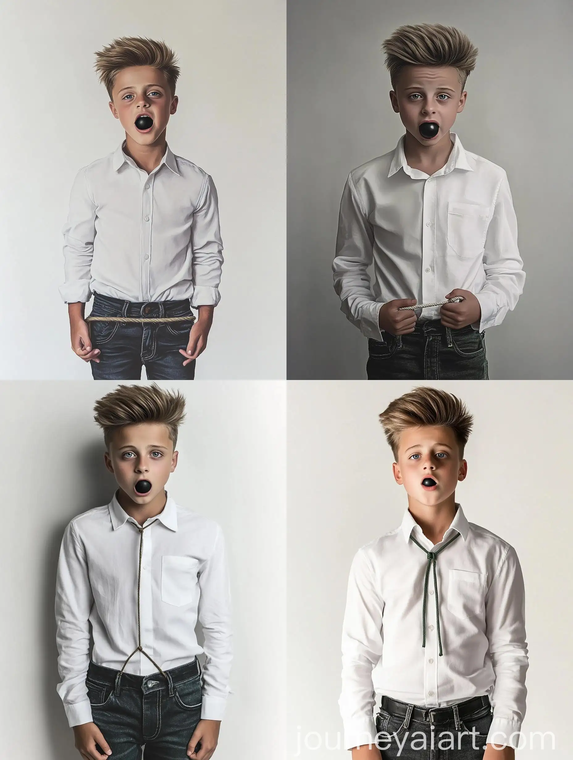 Teenage-Boy-in-White-Shirt-and-Jeans-Hands-Tied-with-Rope