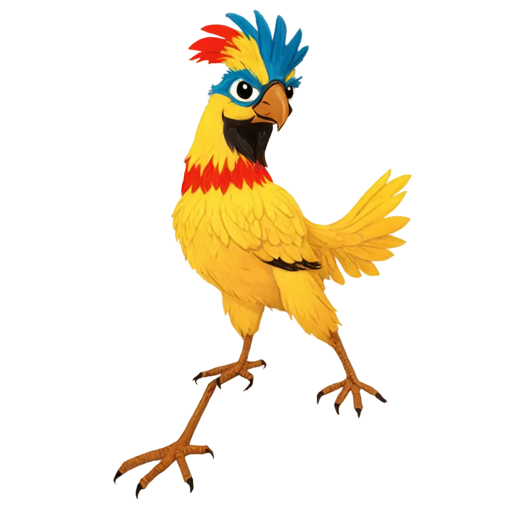 Mascot-Bird-Rajawali-PNG-Image-Premium-Clarity-and-Versatility-for-Digital-Design