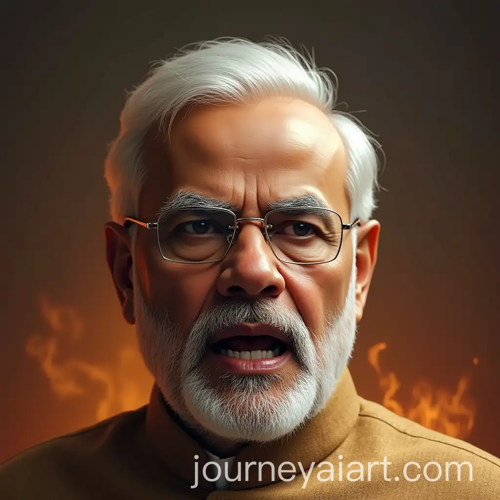 Portrait-of-an-Angry-Narendra-Modi-in-AI-Style