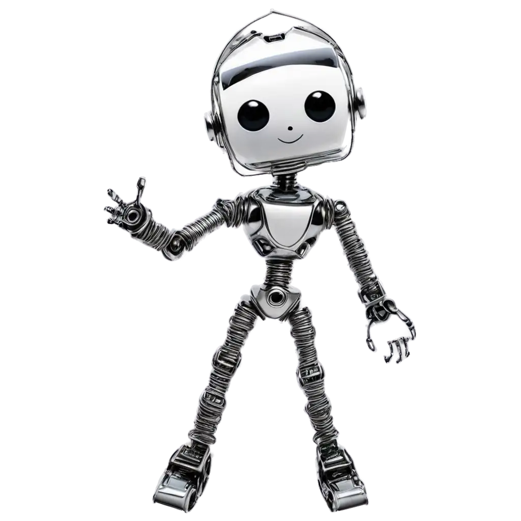 HighQuality-PNG-Image-of-a-Robot-in-Wire-for-Versatile-Use