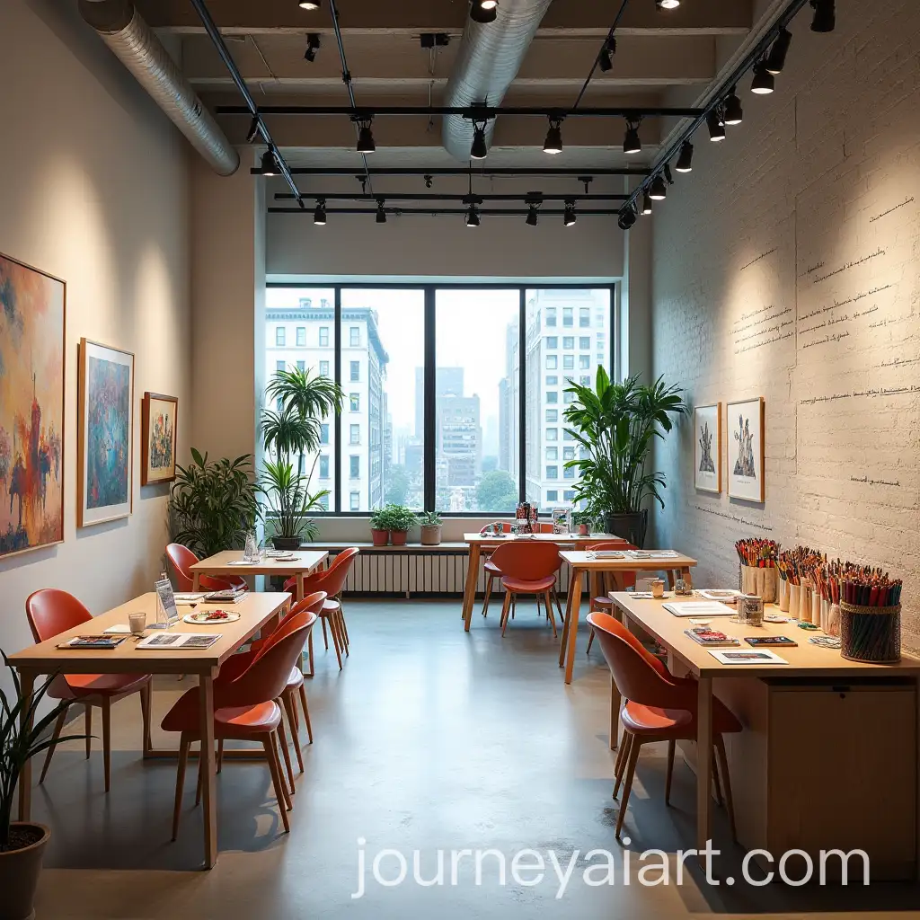 Local-Artists-Open-Studio-with-FaberCastell-Collaboration