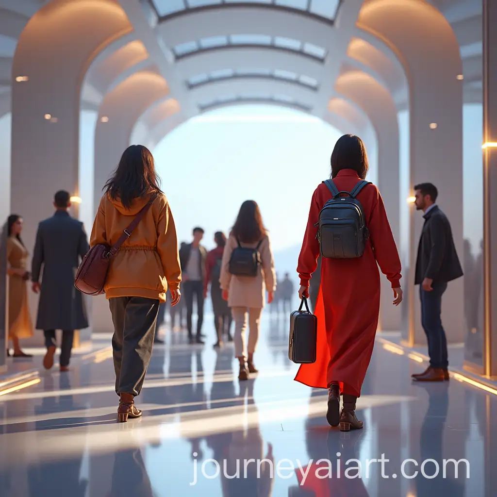 Stylish-Futuristic-Travelers-Enjoying-Luxury-in-Space-Hotel-Lobby