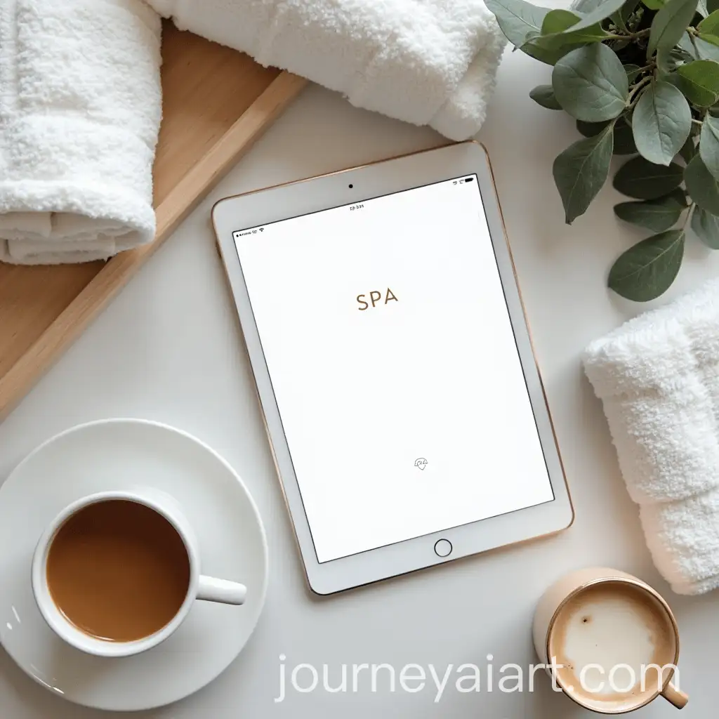 Chic-FlatLay-with-SpaThemed-Items-and-Tablet-Displaying-Blog-Homepage