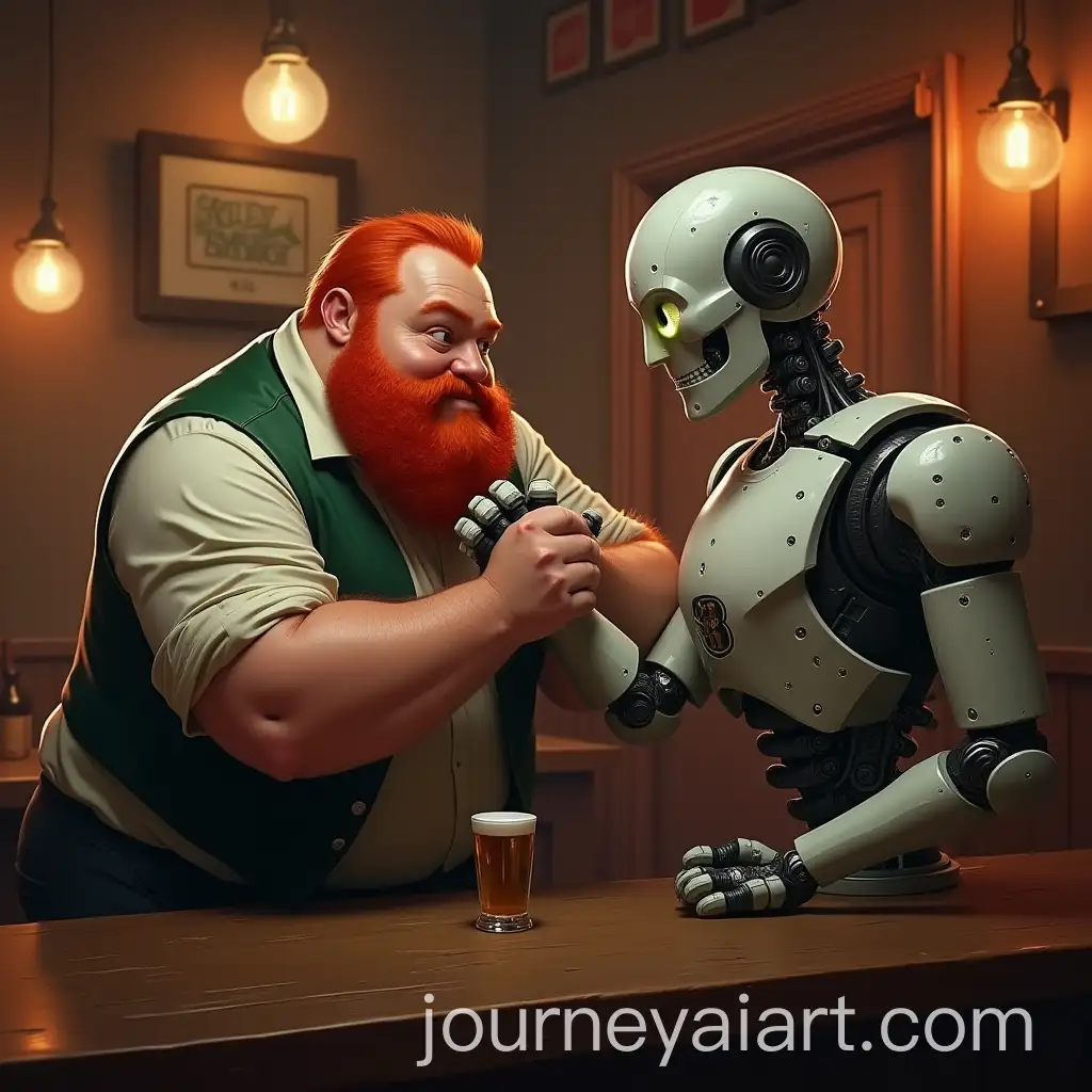 RedHeaded-Irishman-ArmWrestling-a-Robot-in-a-Bar