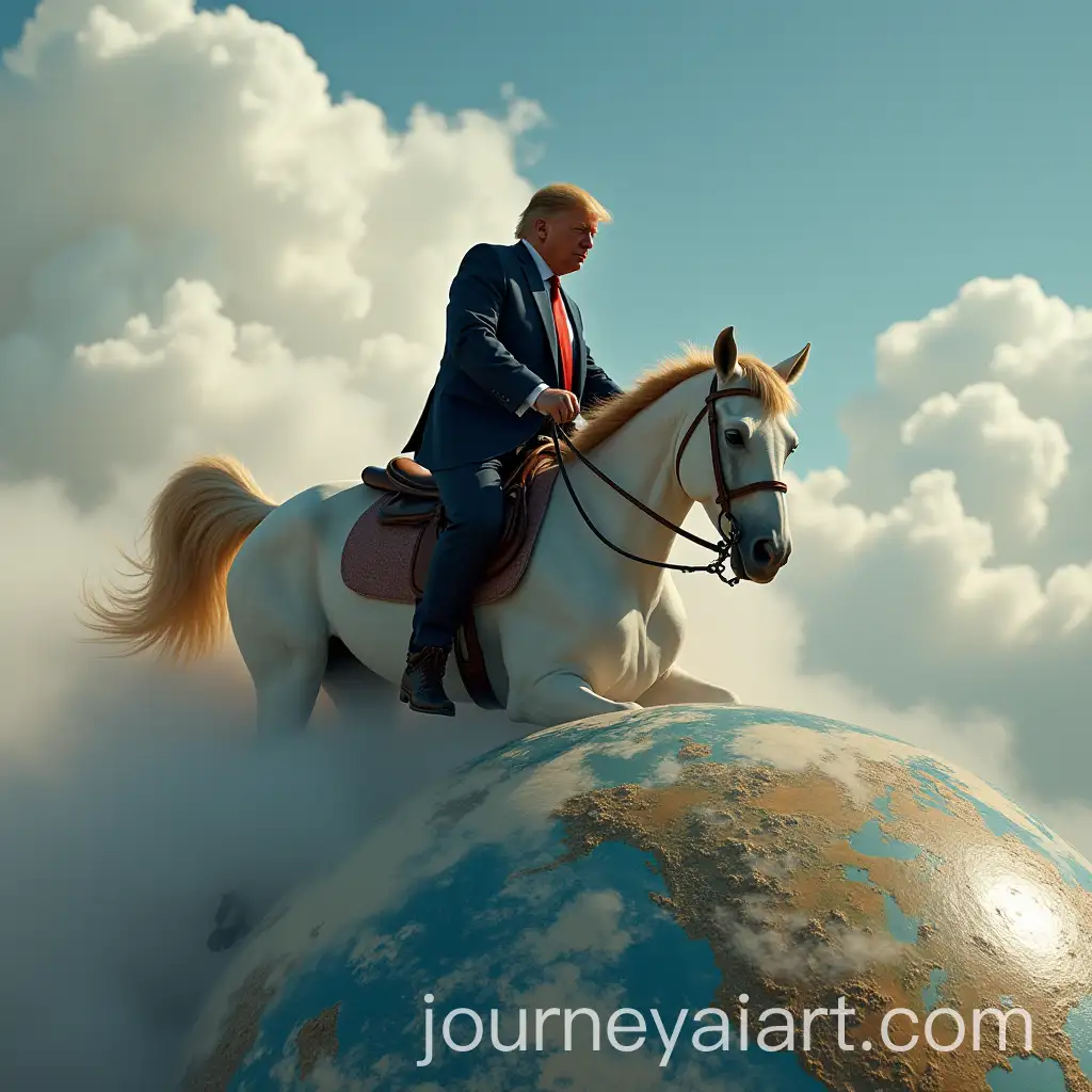 Trump-and-Elon-Musk-Riding-the-Earth-in-Space-Adventure