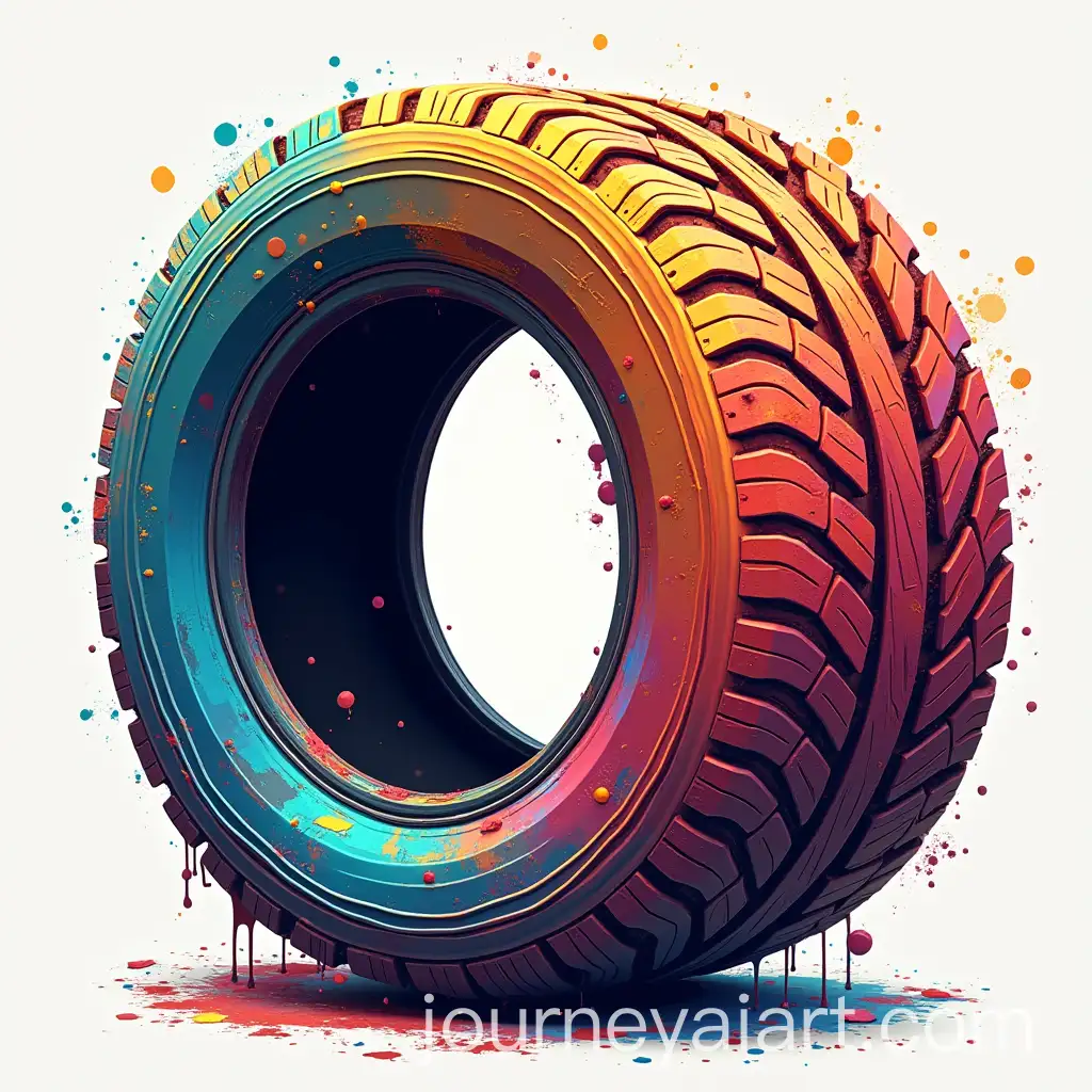 Vibrant-Abstract-Tire-Art-for-Social-Media-Content