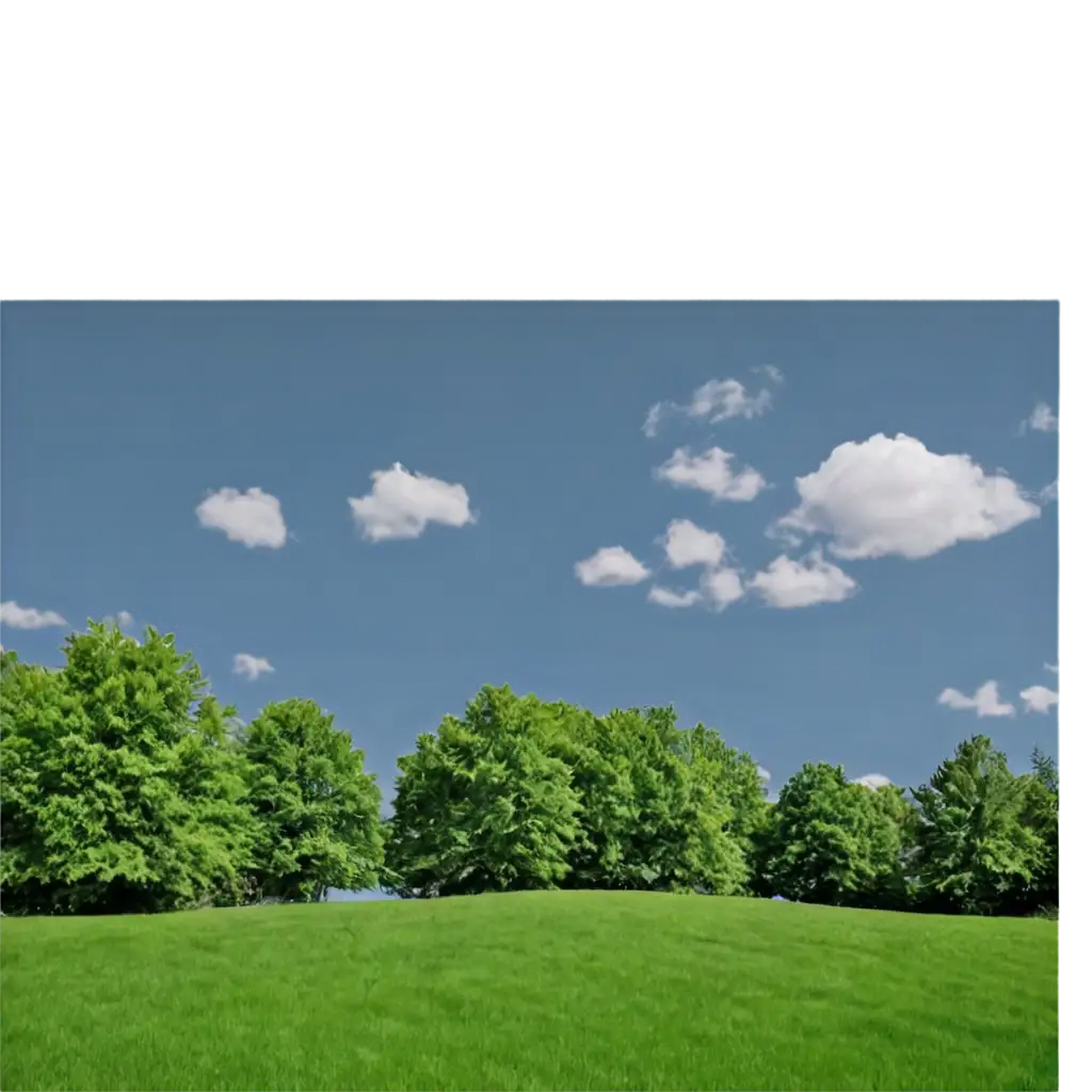 Beautiful-Grass-Lawn-Trees-and-Sky-PNG-Image-for-Versatile-Design-and-Digital-Projects