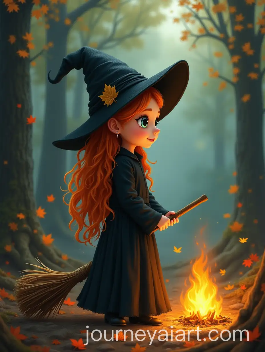 Little-Lily-the-Witch-Enjoying-Her-Enchanted-Morning-Routine