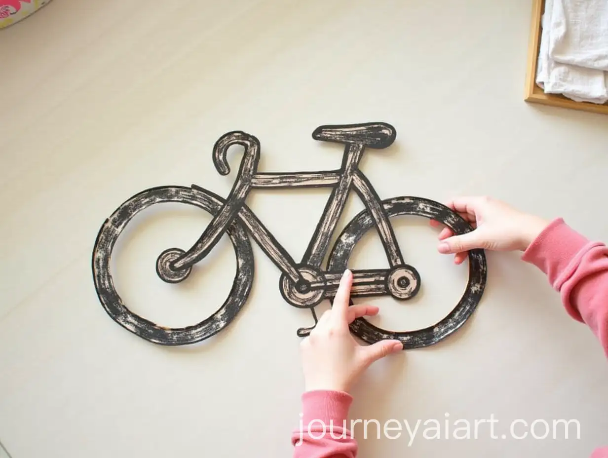 Preschool-Bicycle-Activities-with-Recycled-Materials