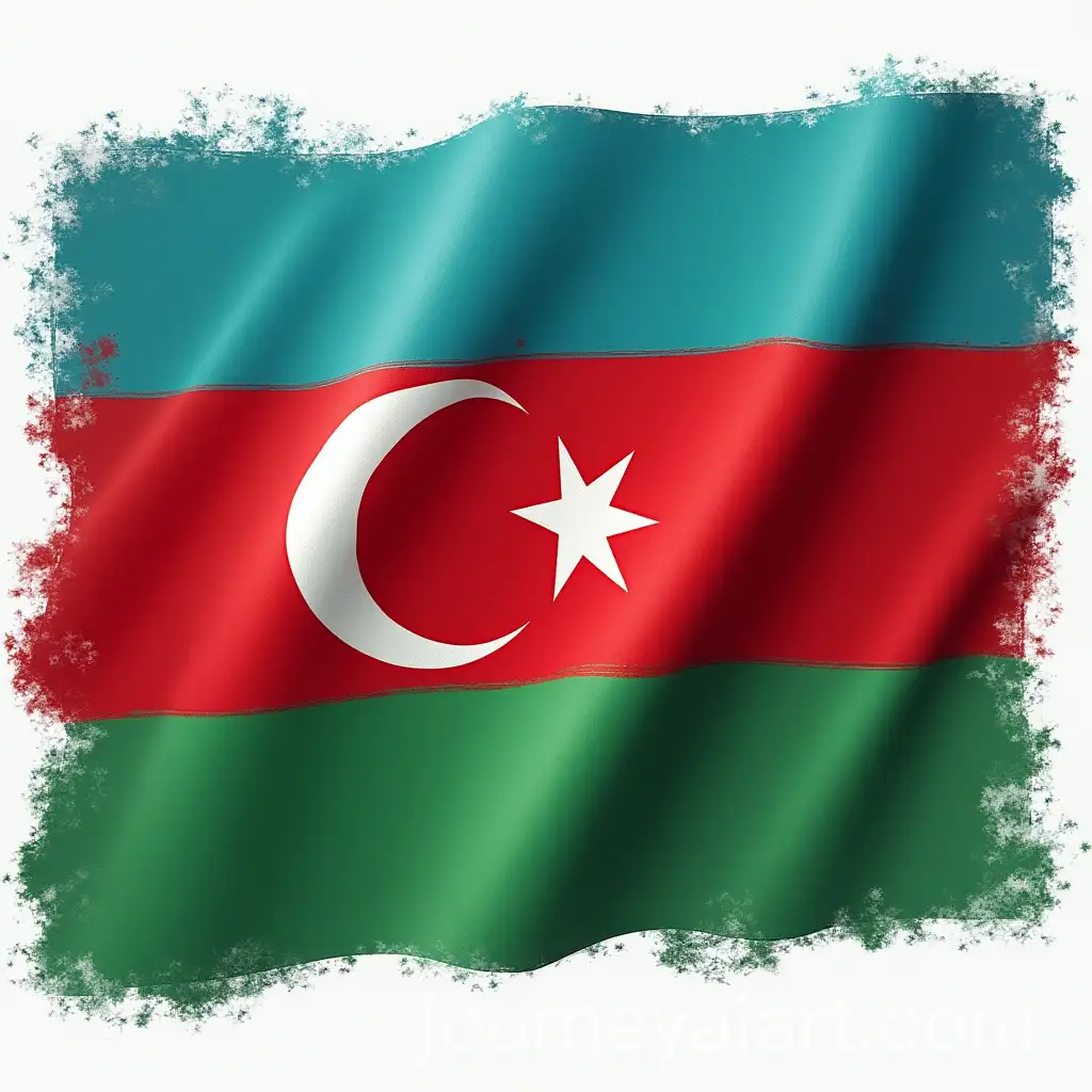 Azerbaijan-Flag-Design-with-Vibrant-Colors