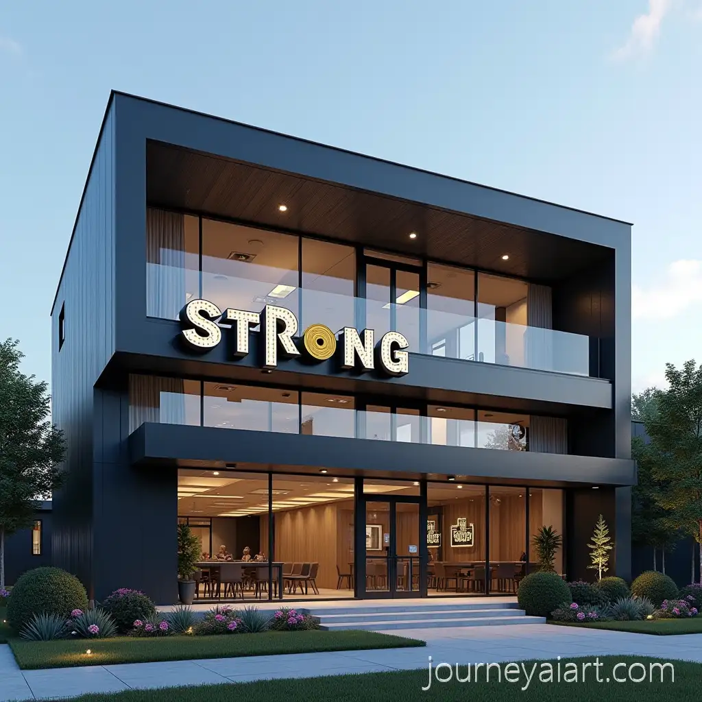 Modern-CreativeModern-school-building-design-School-Building-with-Bold-Strong-Voice-Logo-and-Glass-Facade