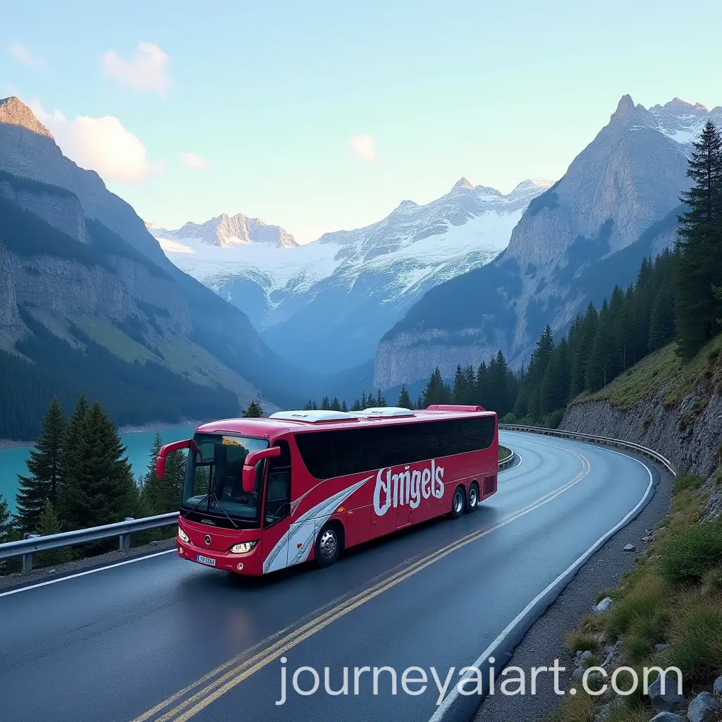 Angels-Dreamliner-Bus-Traveling-on-Scenic-Mountain-Roads