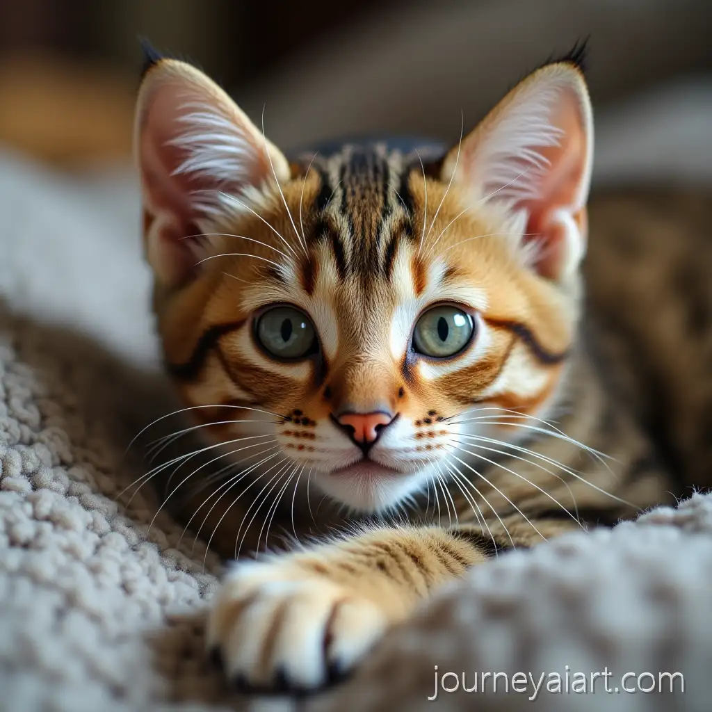Cute-Cat-in-a-Cozy-Indoor-Setting