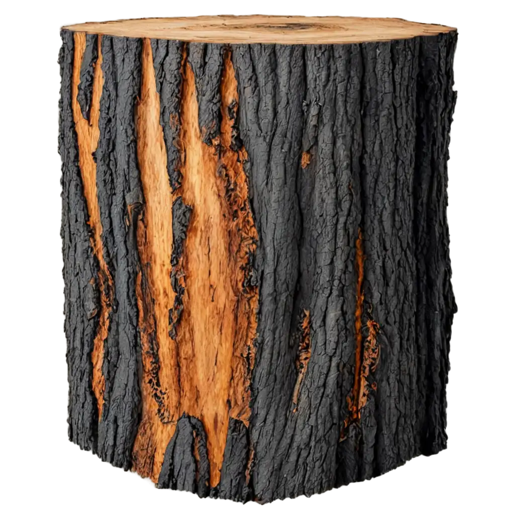 HighQuality-PNG-Image-of-a-Burnt-Trunk-Perfect-for-Nature-and-Environmental-Projects