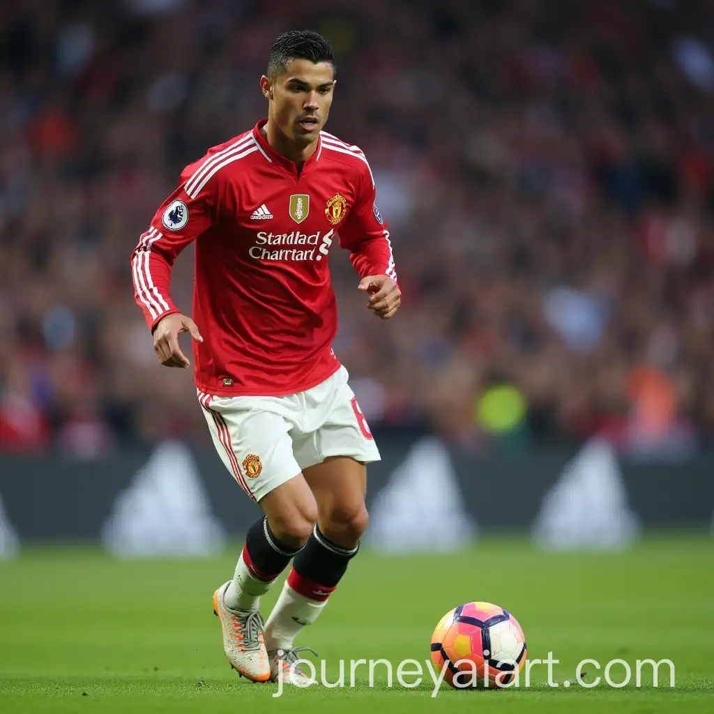 Cristiano-Ronaldo-in-Action-on-the-Soccer-Field