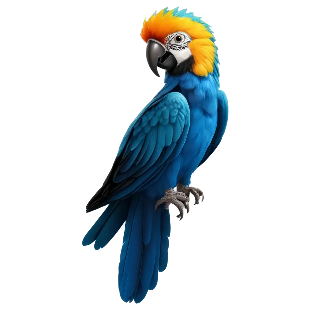 HighQuality-Cartoon-Parrot-PNG-for-Diverse-Applications