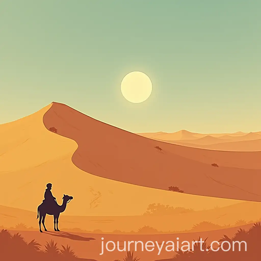 Sahara-Desert-Landscape-in-Warm-Tones