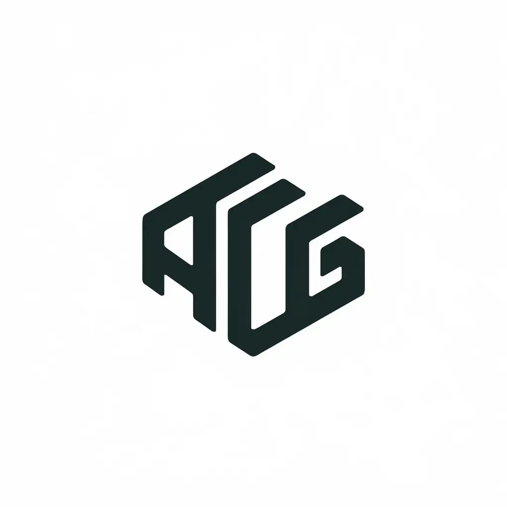 LOGO Design for ACG 3D Fonts with Clear Background for Internet Industry