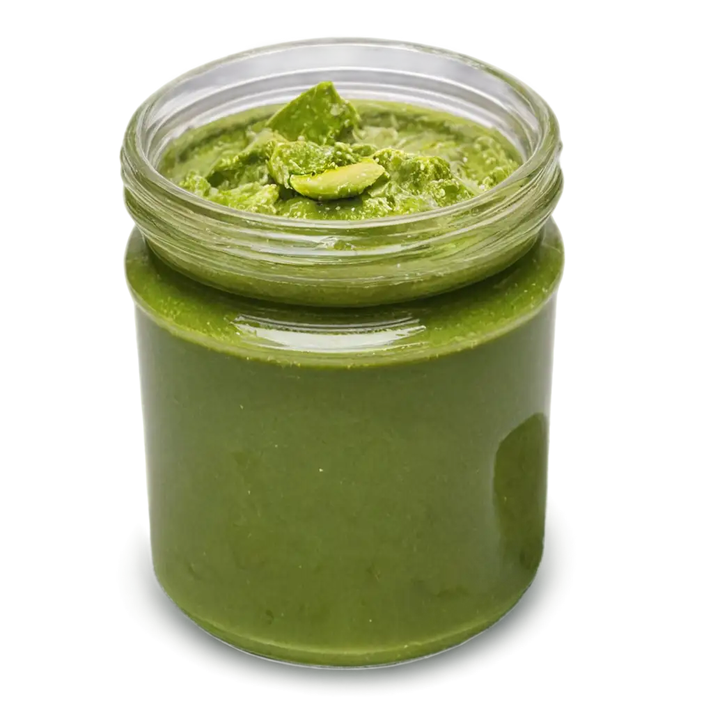 HighQuality-PNG-Image-of-Green-Pistachio-Paste-in-an-Open-Jar