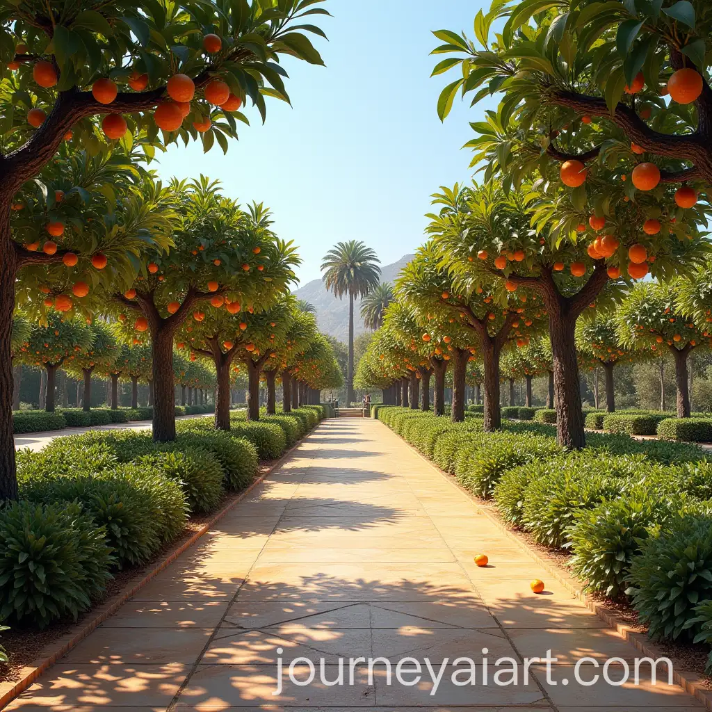 Beautiful-Javea-Orange-Grove-at-Sunset