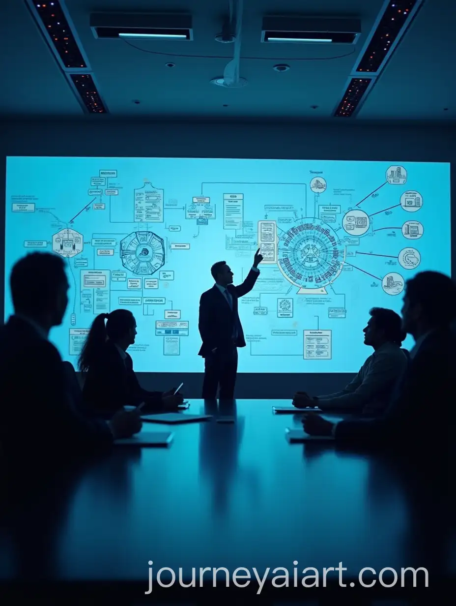 Futuristic-Executive-Boardroom-with-CIO-Leading-Discussion-on-Technology-and-Business-Strategy