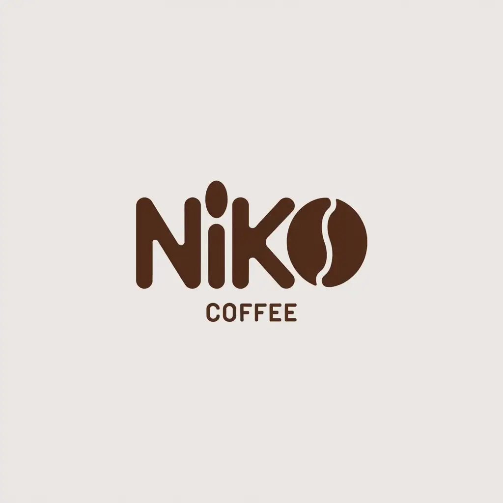 LOGO-Design-For-Niko-Coffee-Minimalistic-Vector-Logo-for-Coffee-Shop-Industry