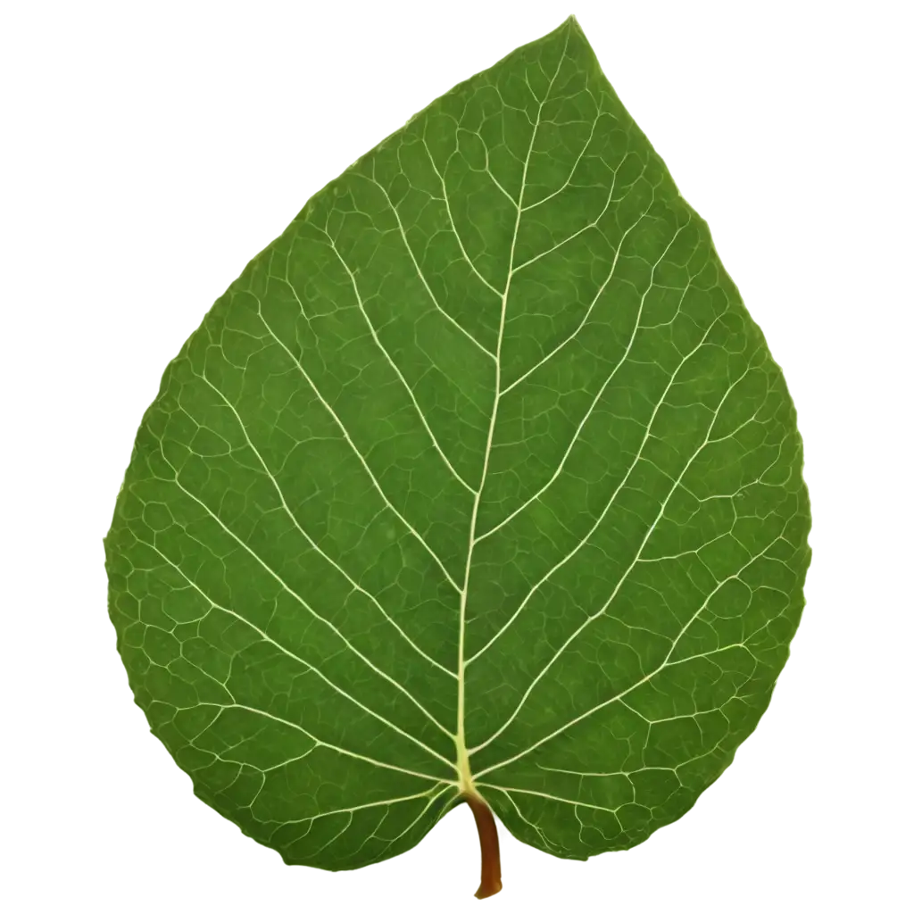 Vibrant-PNG-Image-of-a-Leaf-on-a-Tree-Capturing-Natures-Detail-in-High-Definition