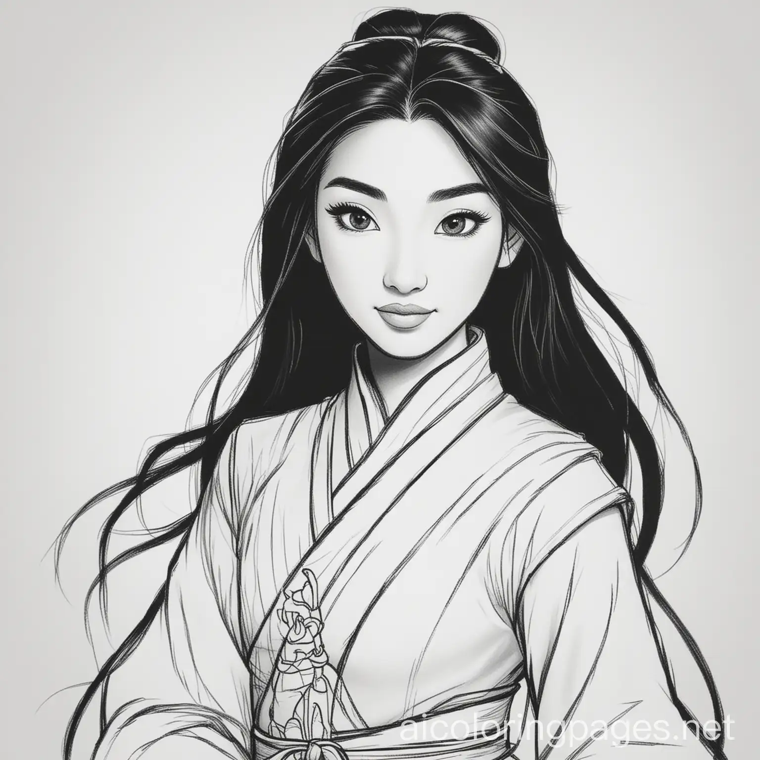 Princess-Mulan-Coloring-Page-for-Kids