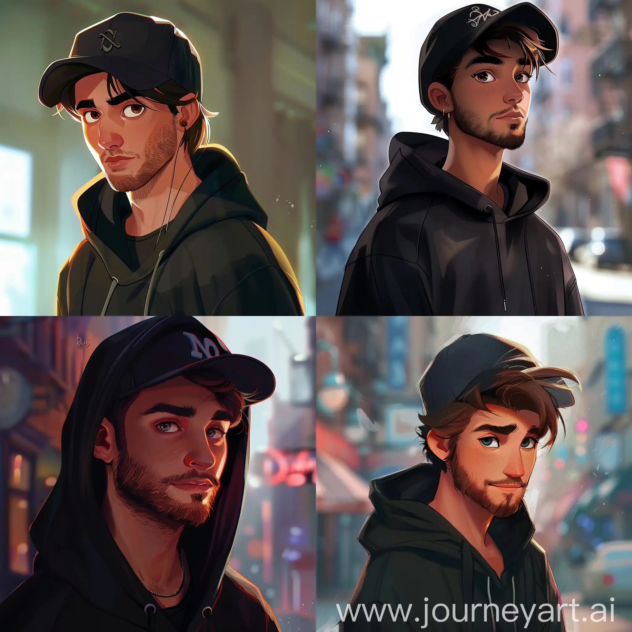 Detailed-Cartoon-Character-Design-Young-Man-in-Disney-Art-Style