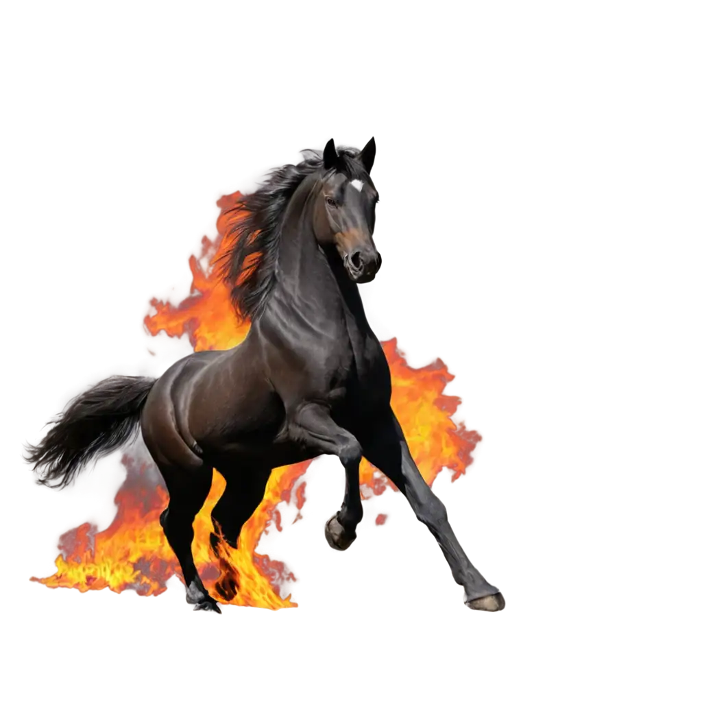 Fire-Horse-PNG-Image-Capturing-the-Mystical-Essence-of-a-Fiery-Equine-Spirit