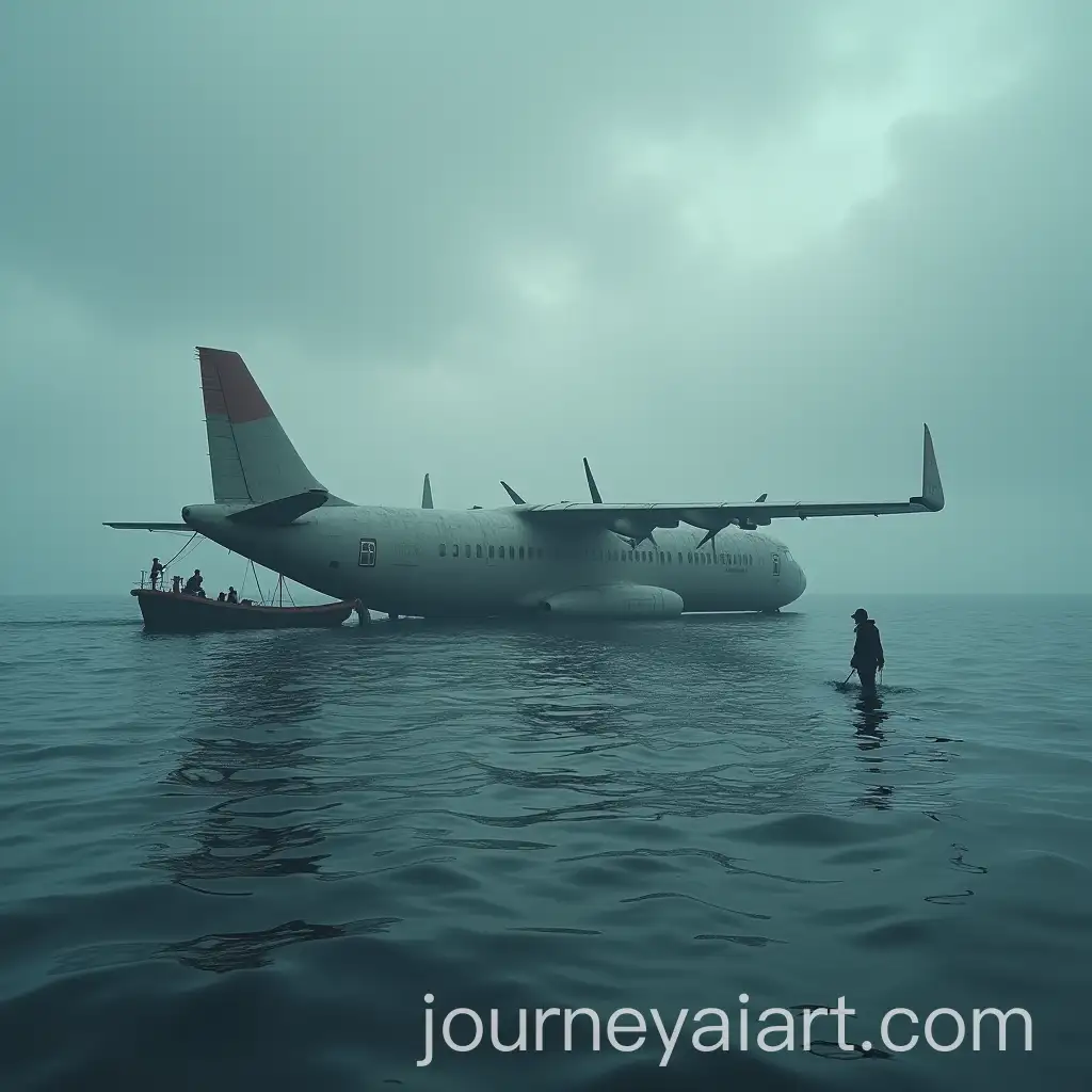 SurvivAI-Art-Prompt-Expansionors-Isolated-on-a-Remote-Island-After-Plane-Crash