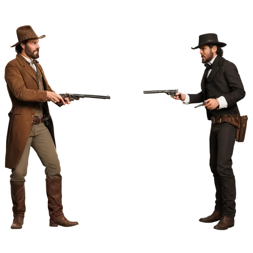 Old-West-Duel-Scene-PNG-Image-High-Quality-and-Detail-for-Various-Uses