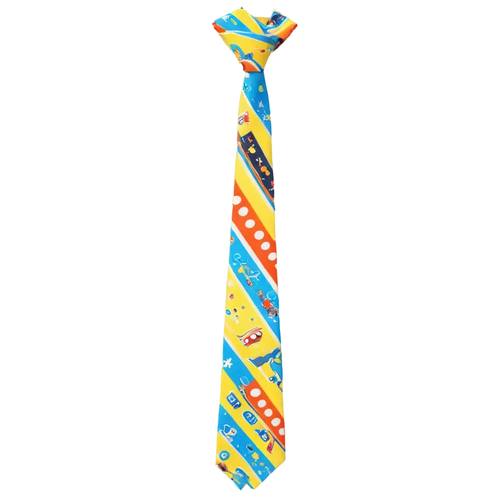 long necktie full image seamless pattern have so cute more cartoons toony