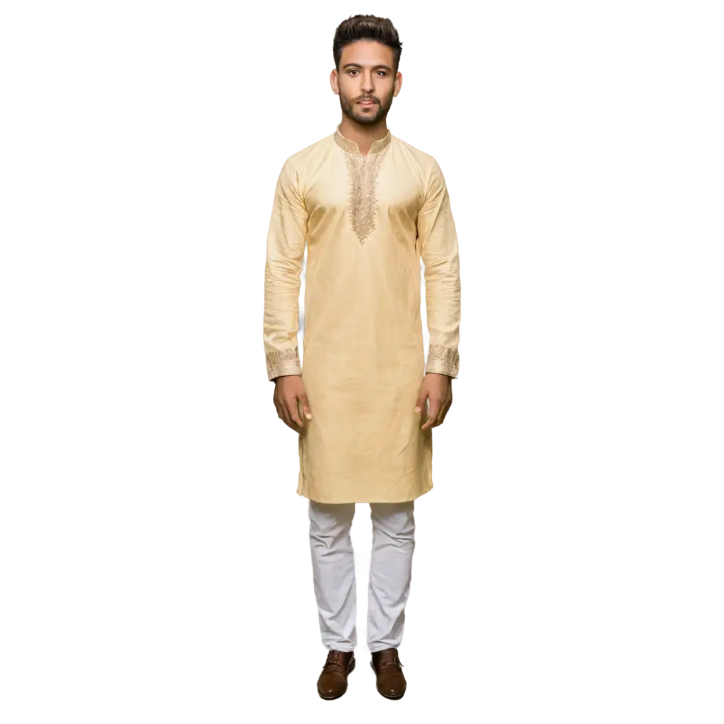 Vibrant-Indian-Man-in-Traditional-Flashy-Kurta-PNG-Format-for-High-Quality-and-Clarity