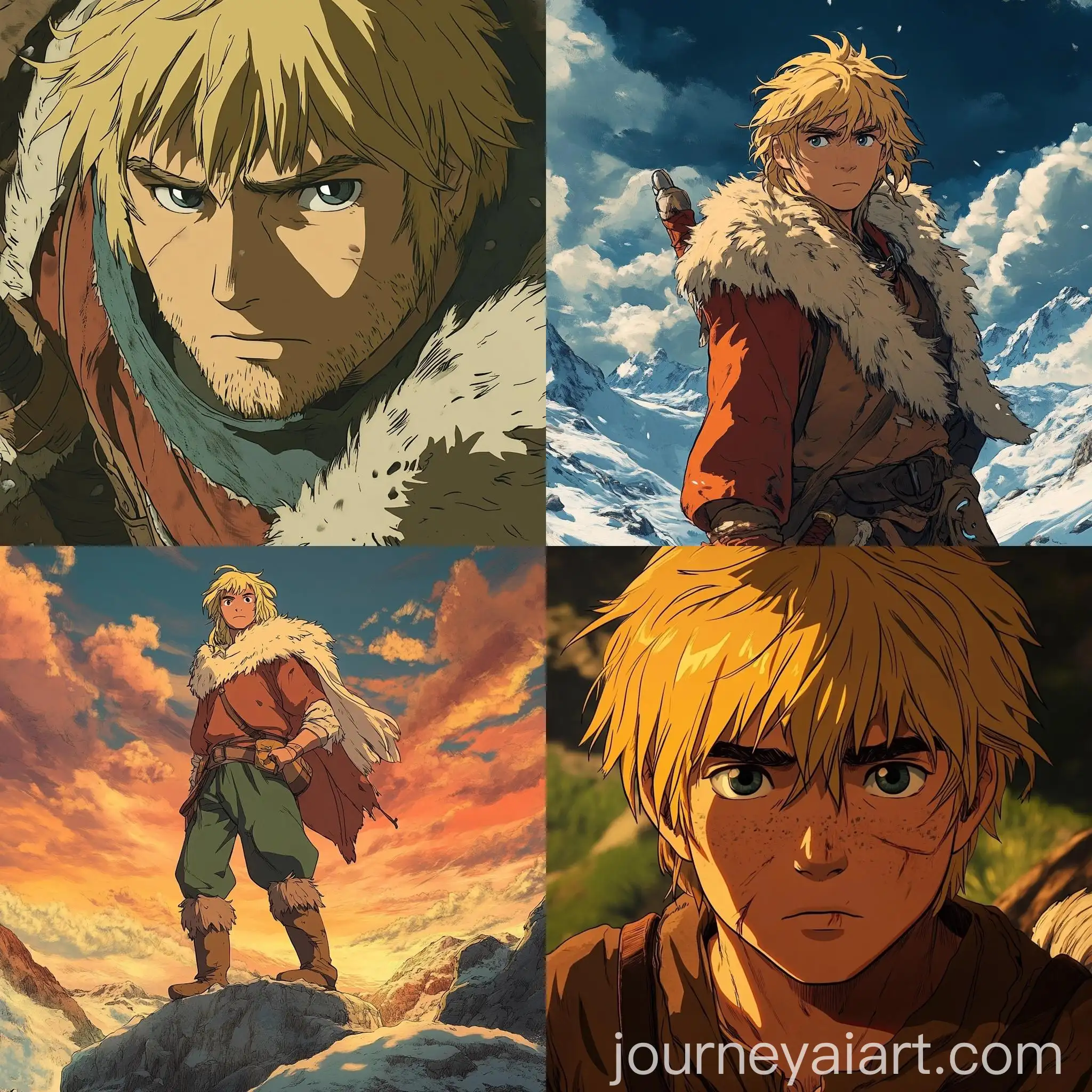 Thorfinn-in-Studio-Ghibli-Style-Phone-Wallpaper