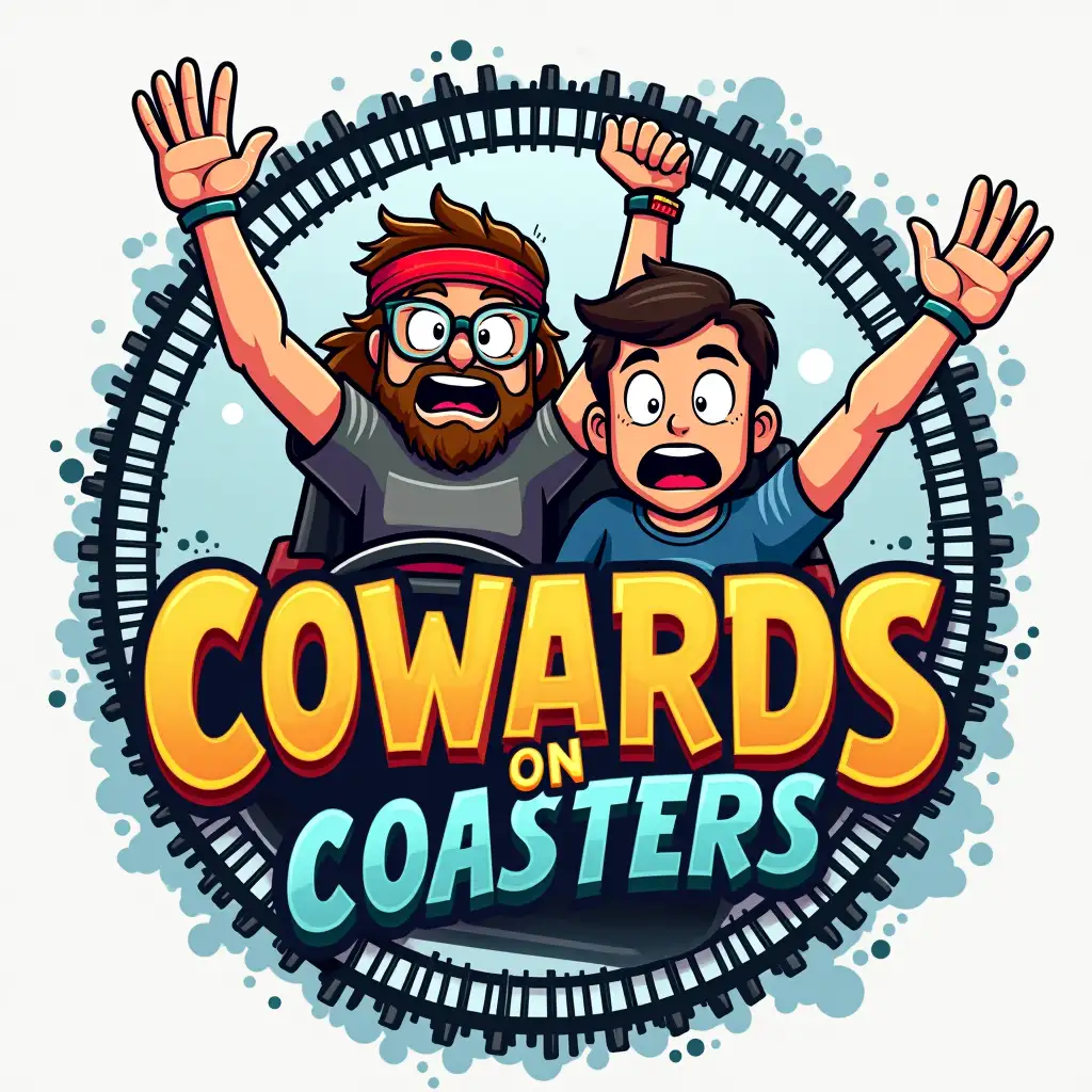 Cowards-on-Coasters-Scared-Men-Conquering-Rollercoaster-Fear