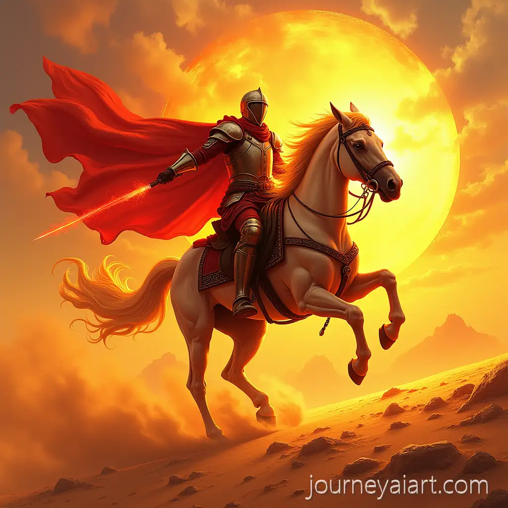 Knight-of-WandsKnight-of-Wands-Tarot-Tarot-Card-Fiery-Knight-Charging-Through-Desert-Landscape