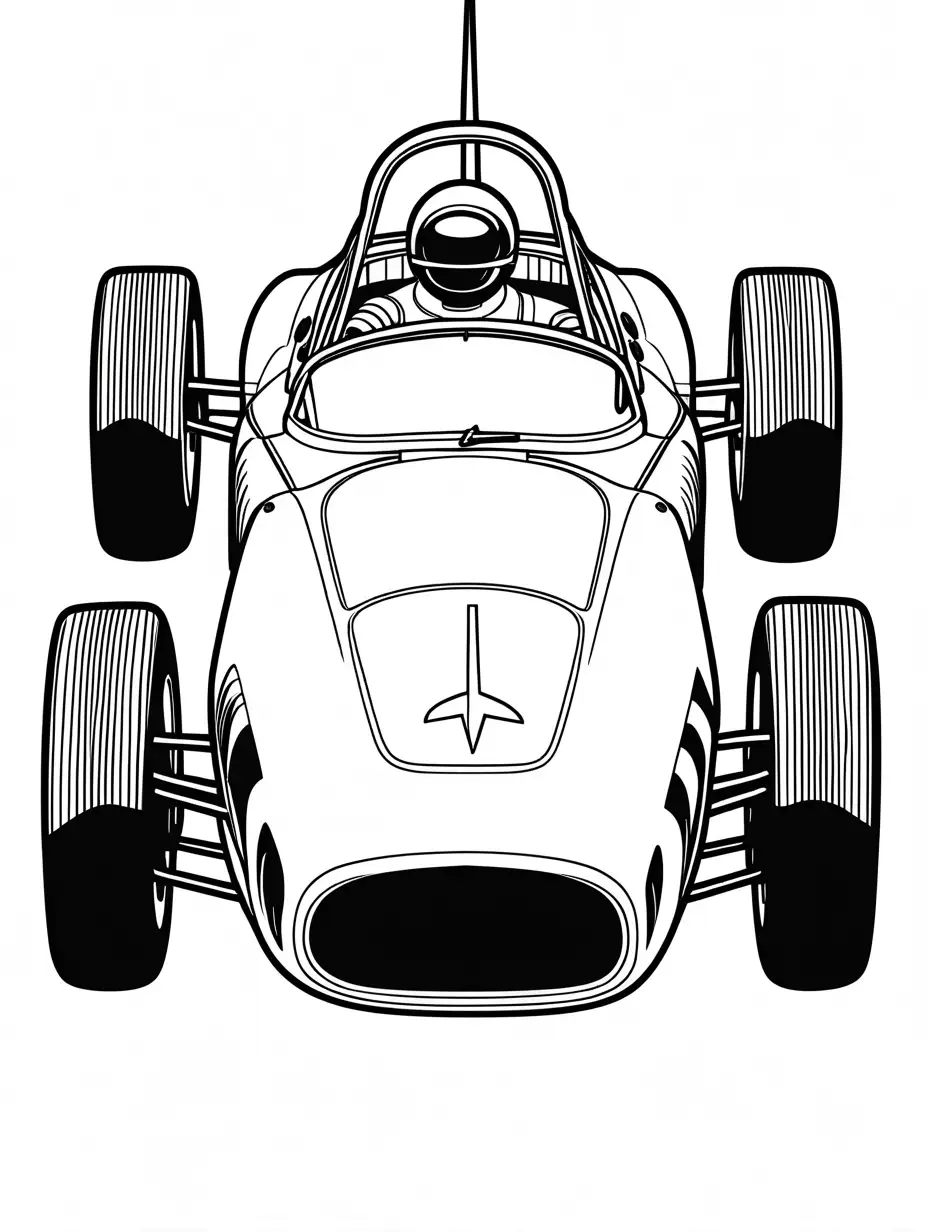 Vintage-Race-Car-with-Round-Headlights-Coloring-Page