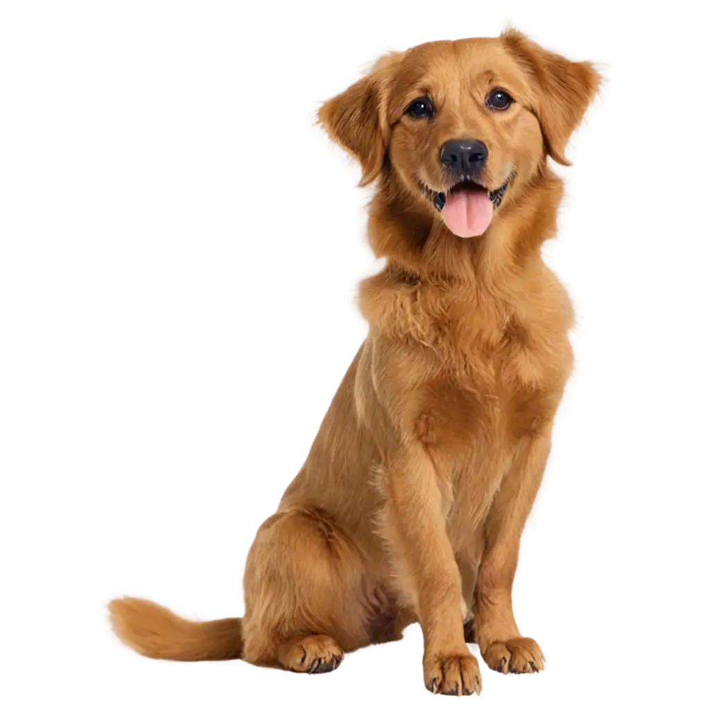 Beautiful-Dog-Sits-and-Waves-with-One-Paw-HighQuality-PNG-Image-for-All-Your-Creative-Needs