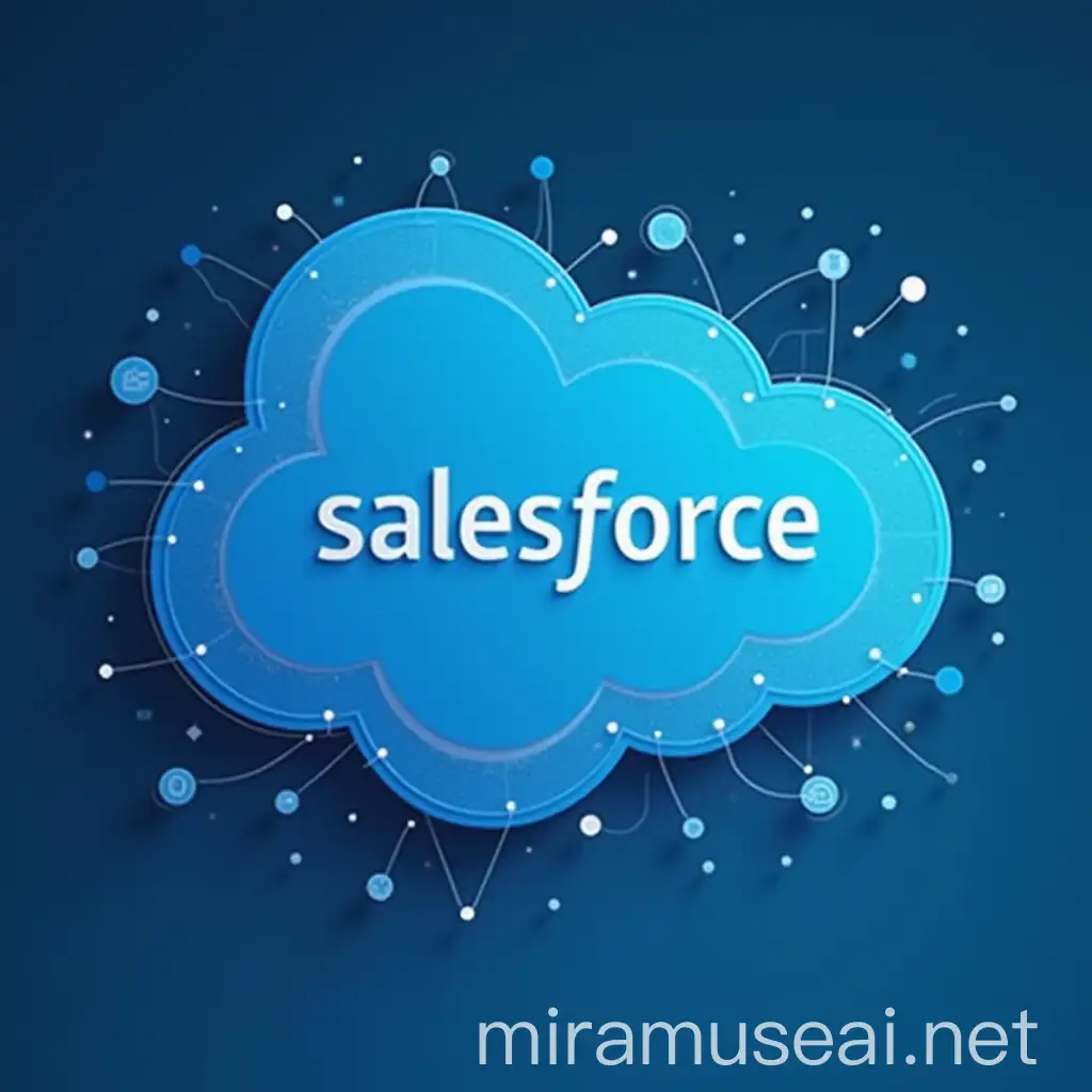 Marketing Cloud Computing Concept without Salesforce Logo