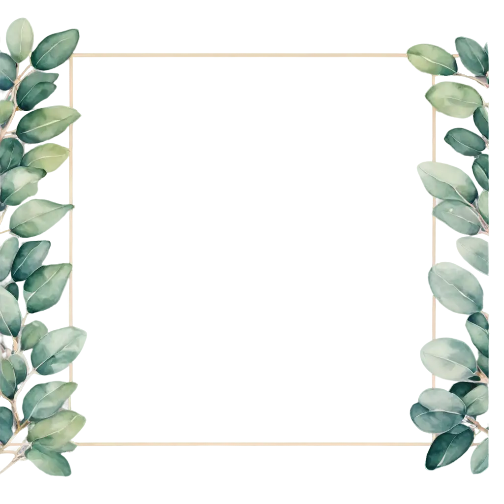 Eucalyptus-Watercolor-PNG-Image-Fresh-and-Natural-Botanical-Frame