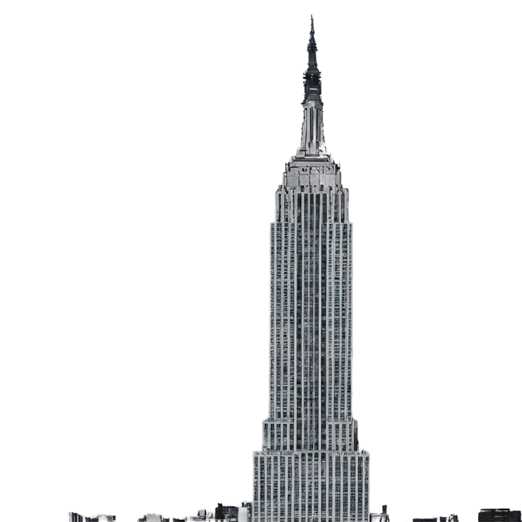 Empire-State-Building-PNG-HighQuality-Transparent-Image-for-Versatile-Use