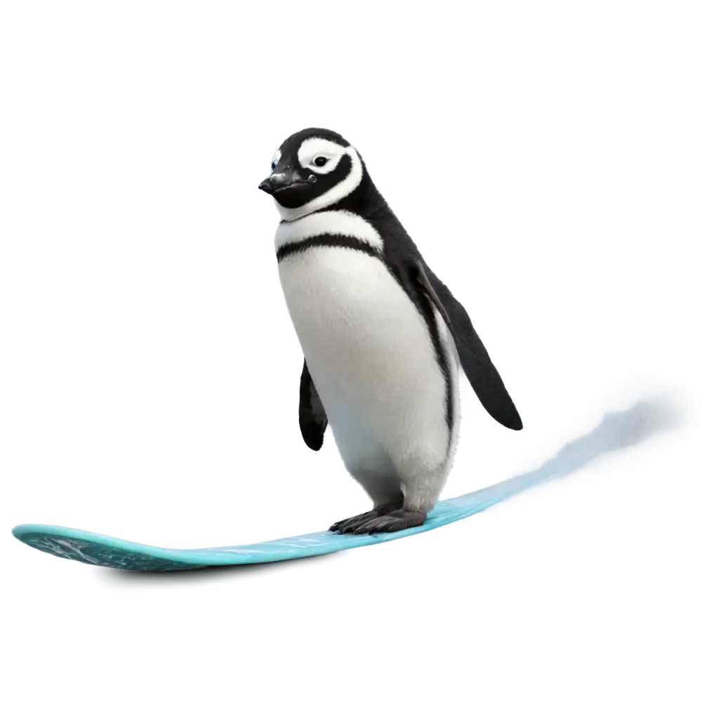 Create-a-Vibrant-PNG-Image-of-a-Penguin-Surfing-AI-Art-Prompt